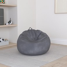 코듀로이 봉제인형 수납 빈백 커버 100L