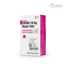 아트박스/언니에반하다 2회분 SD바이오센서 코로나 자가진단키트 신속항원