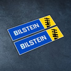 빌스틴 오토바이 쇼크 업소버 데칼 반사 방수 장식 스티커 및 보호용, E형 6x1.7cm 반사 단일