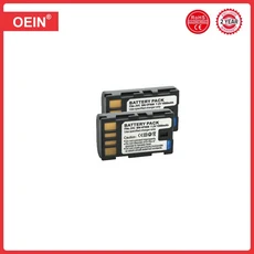 쿠쿠스토어 BN-VF808 배터리 및 충전기 JVC GZ-HD7 1000mAh 4 개, 08 2 Batteries