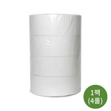 유한킴벌리 크리넥스 세이브 점보롤 화장지 250m(2겹)x4롤업소용가정용 [45321], 250m, 4개입, 1개