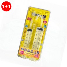 코세척기비강세척 내구성강화 컴팩트사이 심플디자인 스테인리스 실리콘재질 비강세척(1+1옵션 주문수량의 2배수량 배송), 1개