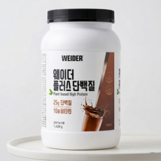 웨이더 플러스 단백질 보충제 초콜릿맛 1428g, 1개, 1.428kg