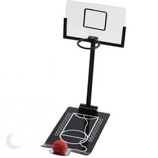 책상 위 미니 농구 골대 손가락 슛 게임 실내 놀이 보드 게임 오락 장난감, 1개, 블랙