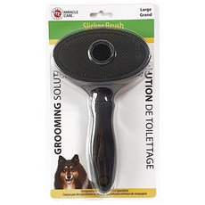 미라클브러쉬라지LARGE 엉킨털풀기전용슬리커애견전용 Miracle Care Brush, 1개