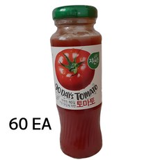 자연은 90일 토마토, 180ml, 60개