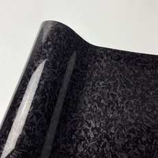 카본시트지 유광 무광 광택 단조 탄소 섬유 비닐 포장 공기 거품 자동차 스티커 자동 모터 데칼 초정밀 필름 방수, [00] Black, [00] 20X152 CM