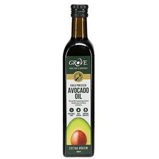 Grove 冷壓初榨酪梨油 500ml - 紐西蘭原裝進口，高發煙點，各式料理適用, 1個
