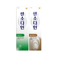 SENSODYNE 舒酸定 清新牙膏 120g+多重護理牙膏 120g, 1套