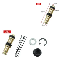 [호환] 오토바이 클러치 브레이크 펌프 피스톤 뚜러뻥 수리 키트 마스터 실린더 리그 액세서리 11mm 12., 01 N2