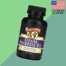 배린스 달맞이꽃 종자유 60 소프트젤 캡슐 Barlean's Evening Primrose Oil Softgels, 배린스 달맞이꽃 종자유 60 소프트젤 캡슐 Barlea, 1