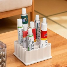 도하지몰 다용도정리함 롱튜브꽂이, 화이트