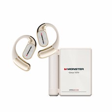 MONSTER OPEN AC530 開放式耳掛藍牙耳機, 奶油白