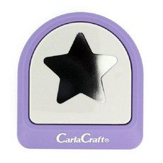 대형 종이펀칭기 손 압력 칼타공 바인더 모양 다기능 대, 43mm 오각형 별, 1개