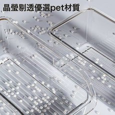 ins冰箱收納盒收納整理抽屜盒子儲物盒整理盒雞蛋食品保鮮盒廚房, 1個, 如图所示384