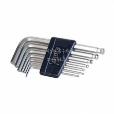 일본 에이트 EIGHT 미니 육각 볼렌치세트 TS-7S 1.5-6MM 육각 볼렌찌 렌찌 셋트 미니 소형 휴대용 볼타입 볼렌찌, 1세트