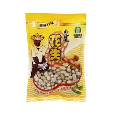 虎尾牌 鹽酥花生 蒜茸花生 500g 台灣產花生 農會出品, 1個, 【一包】鹽酥口味花生500g