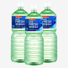 온마음샵 불스원 에탄올 자동차 그린 워셔액 1800ml 3개 사계절 차량 와이퍼액 와셔액, 1.8L