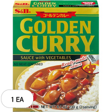 에스앤비 골든카레소스 위드 베지터블 중간 매운맛, 230g, 1개 식품/반찬/간편식/대용식 반품 최저가 2,690원