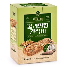 호정가 꿀라면땅간식바 (18개입), 1개, 360g