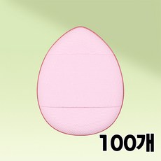 웨버몰 핑거퍼프 부드러운 터치 초밀착 물방울형 미니퍼프 대용량, 100개, 분홍색