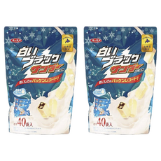 유라쿠세이카 화이트 블랙 썬더 40개입, 2개