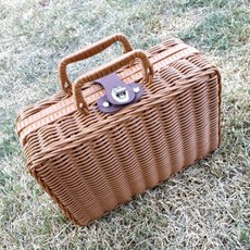 나들이 라탄 소풍 바구니 피크닉 런치 샌드위치 가방 SSG-2920, 1, 본상품선택