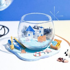 아트박스/토단 점토 모스 미니 바닷가 테라리움 - 1인세트, 단품없음, 단품없음