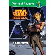 World of Reading Star Wars Rebels:Sabine's Art Attack: Level 1, Disney Press