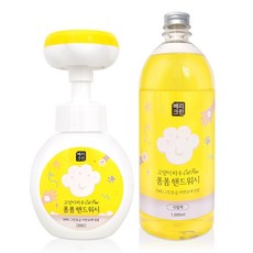 베리크린 고양이발모양 거품비누 핸드워시 본품+리필, 1개, 1.32L