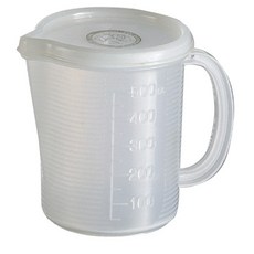 簡單樂活 KP-9613 密封量杯 量水杯 附柄 方便掛取 台灣製造, 透明, 1個, 500ml