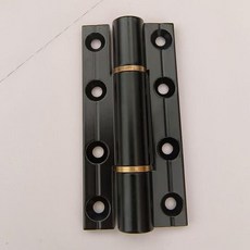 極窄摺疊門合頁 適用於廚房衛生間隔斷門鋁合金門窗, 1個, 黑色,2個