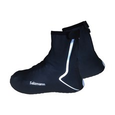 잘츠만 야간반사 방수 오버슈즈 신발커버, 1개, Black XL