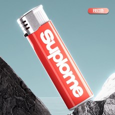 Suplome 噴水打火機 惡搞玩具 小型水槍, 1個, 紅色