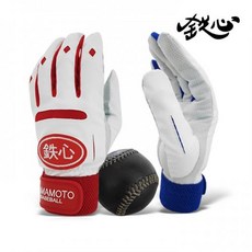 철심 고트스킨 염소가죽 야구 배팅장갑, 1개