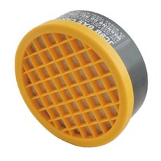 歐堡牌 SD-502A 防毒面具專用活性碳濾毒罐 1盒10個裝，有效過濾有害氣體，適用多種工作環境, 1個