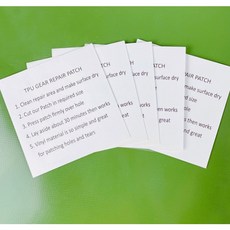 텐트 튜브 보수패치 구멍 빵구 펑크 때우기 수선패치 우산 방수 새는곳 보수, 10개