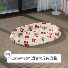여름 반려동물 펫 개 쿨매트 강아지 시원한 반려견 고양이 냉감패드 쿨젤 쿠션 방수 방석, C. 꽃 무늬 소형