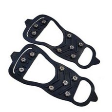 冰爪鞋套 24齒冰爪 防滑鞋套 冰爪 釘鞋套 雪抓鞋釘 鞋套 釘鞋 雪爪 攀巖鞋 鞋釘 防滑 登山 雪地 戶外防滑鞋套, 8齒【S碼/28-34】