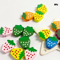 나무비즈 비즈재료 비즈공예 원목비즈