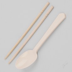 라움샵 일회용 숟가락 젓가락 세트 수저세트