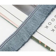 야드로트 저렴한 술 트림 와이드 폴리 에스터 커튼베개 귀걸이가방 장식 레이스 프린지 봉제, 1개