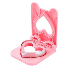 하트 샌드위치 소풍 간식만들기 토스트 메이커 식빵 틀 포켓 핑크 Q192, 단품, 단품