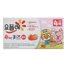 코스트코 요플레키즈 짜먹는 요플레 딸기 240g * 4팩 아이스박스+아이스팩 포장발송 / 짜먹는 요거트, 1세트, 아이스팩 포장