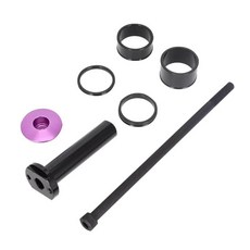 라이트 비 오토바이 개조 키트용 알루미늄 프론트 포크 서스펜션 코어, 3. purple, 기본