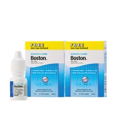 바슈롬 보스톤 원스텝 단백질제거액 5ml 2개+심플러스액 30ml 증정 하드렌즈 단백질 제거제