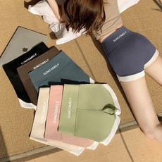 SUNCOMELY 撞色三分鯊魚褲 女夏安全褲 防走光運動短褲