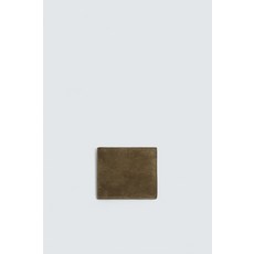 [국내발송] ZARA 남성 가죽 지갑 - 카키 그린 3800/720/032 459268