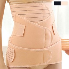 신비가 허리보호 산후 산전 임산부 허리 지지대 복대 3종세트