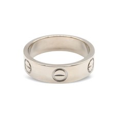 까르띠에 중고 2010's 러브 18K 화이트 골드 링